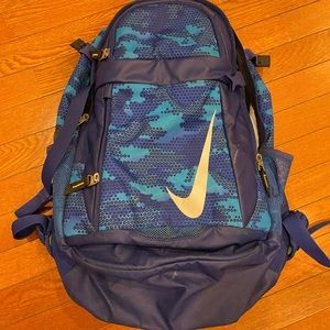 Nike Boys Blue Camo Backpack